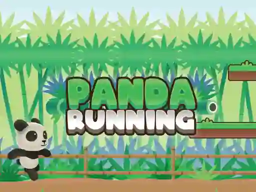 Spel Panda Running aanlyn