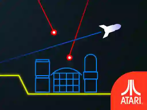 Spel Atari Missile Command aanlyn