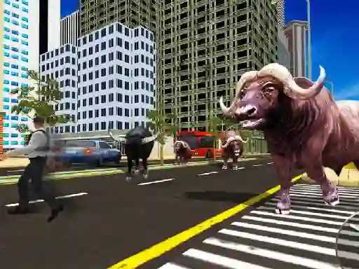 Spel Wild Bull Shooter aanlyn