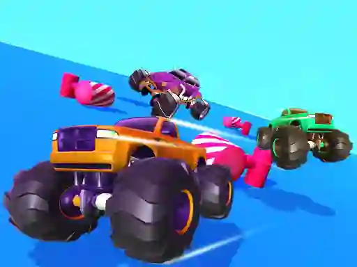 Spel Fall Cars Ultimate Knockout Race aanlyn