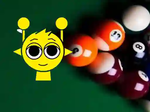 Spel Sprunki 2Players Billiard aanlyn