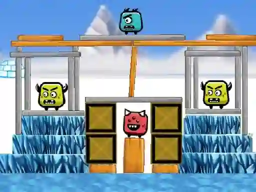 Spel Angry penguin aanlyn