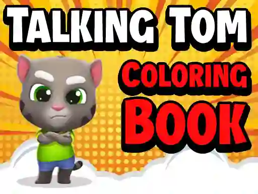 Spel Talking Tom Coloring Books aanlyn