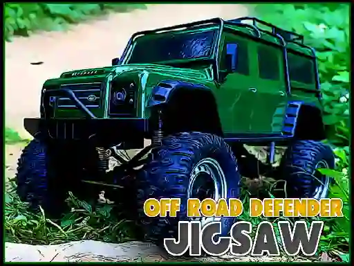 Spel Off Road Defender Jigsaw aanlyn