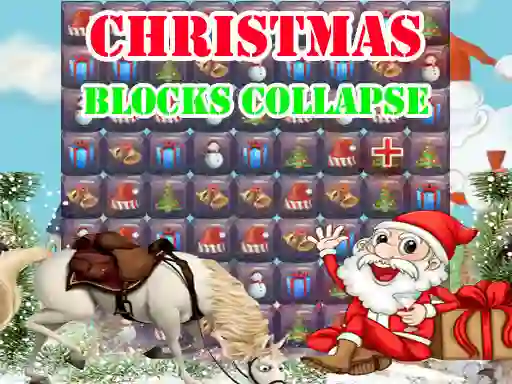 Spel Christmas Blocks Collapse aanlyn
