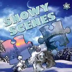 Spel Jigsaw Puzzle: Snowy Scenes aanlyn