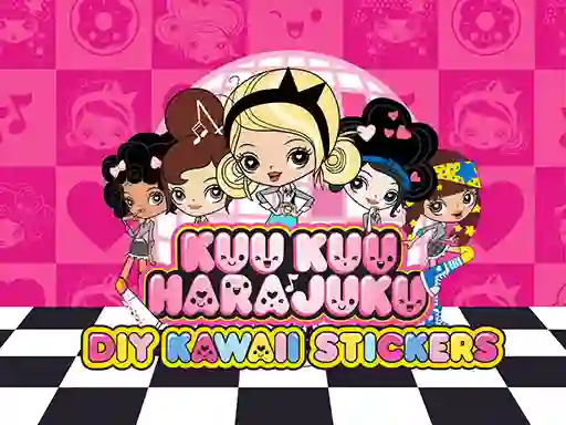 Spel Kuu Kuu Harajuku Stickers aanlyn