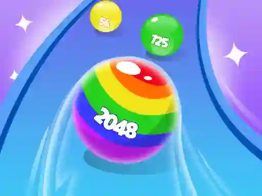 Spel 2048 Run Gorgeous Balls aanlyn