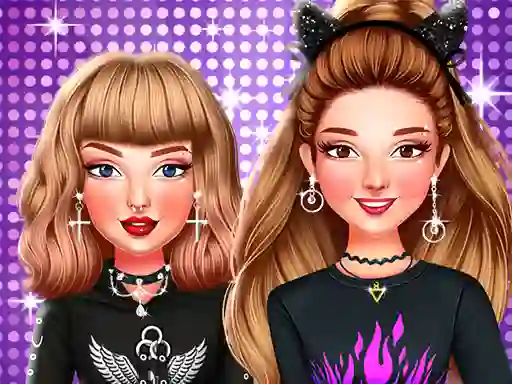 Spel Celebrity E-Girl Fashion aanlyn