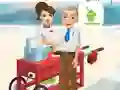 Spel FroYo Bar aanlyn