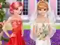 Spel Frozen And Ariel Wedding aanlyn