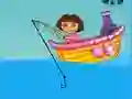 Spel Dora Fishing aanlyn
