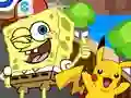 Spel SpongeBob Pokemon Go aanlyn