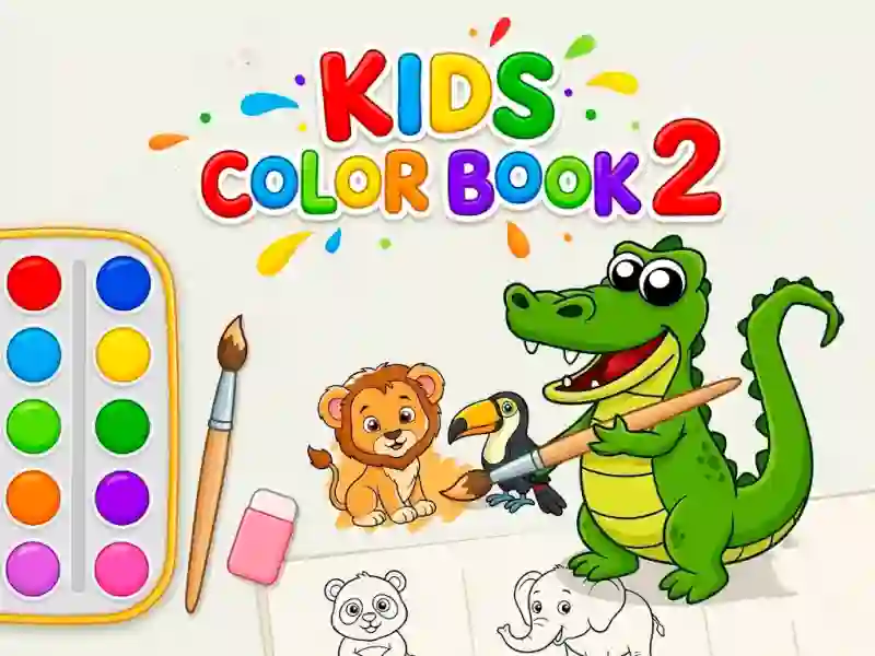 Spel Kids Color Book 2 aanlyn