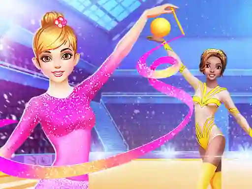 Spel Gymnastics Girls Dress Up Game aanlyn