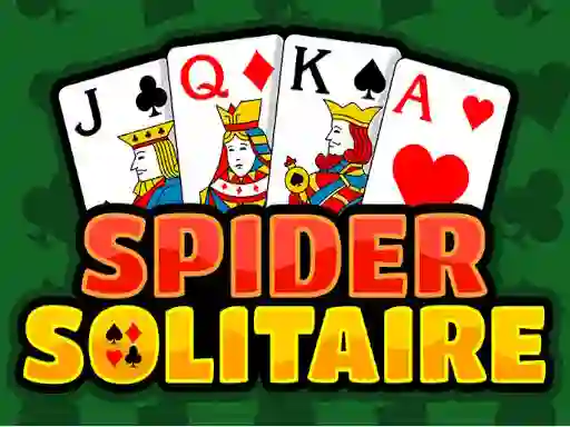 Spel Spider Solitaire aanlyn