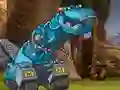 Spel Dinotrux builder create & print aanlyn