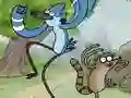 Spel Regular show spot the difference aanlyn