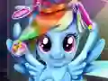 Spel Rainbow pony real haircuts aanlyn