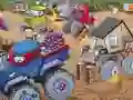 Spel Nickelodeon destruction truck derby aanlyn