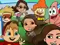 Spel Nickelodeon Tag attack aanlyn