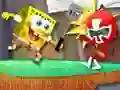 Spel Nickelodeon Paper battle multiplayer aanlyn