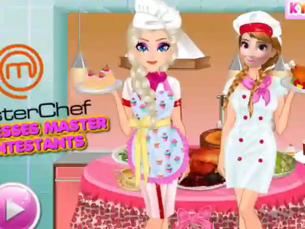Spel Princesses Masterchef Contestants aanlyn