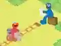 Spel 123 Sesame Street: Train Track Engineers aanlyn
