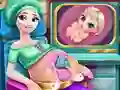 Spel Ice Queen Pregnant Check-Up aanlyn