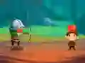 Spel Bowmasters Online aanlyn