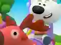 Spel Mimi Mishki: Cloud on Attractions aanlyn