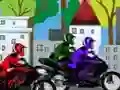 Spel Bike Racing math Division aanlyn