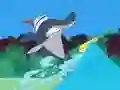 Spel Zig und Sharko:: A mad trip on waves aanlyn