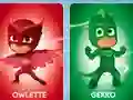 Spel PJ Masks: Hidden Heroes aanlyn