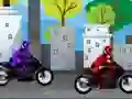 Spel Bike Racing math Comparison aanlyn