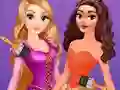 Spel Disney Princesses Rainbow Dresses aanlyn