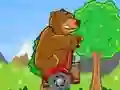 Spel Bear on a Scooter aanlyn
