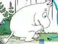 Spel Moomins coloring book aanlyn
