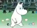Spel Moomins: reading with adjectives aanlyn