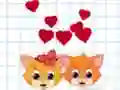 Spel Hello Cats Love Story aanlyn