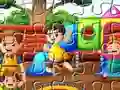 Spel Playing Kids Jigsaw aanlyn
