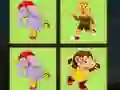 Spel Jungle Cards Match aanlyn