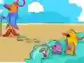 Spel Cartoon Birds Differences aanlyn
