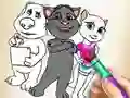 Spel Kitty Coloring Book aanlyn