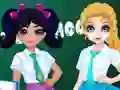 Spel Jacqueline and Eliza School Bag Design Contest aanlyn