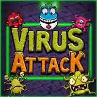 Spel Virus Attack aanlyn