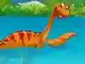 Spel Dinosaurs Jigsaw Deluxe aanlyn