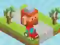 Spel Blocky Road aanlyn