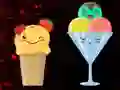Spel Ice cream PUZZLES aanlyn