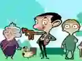 Spel Mr Bean Matching Pairs aanlyn
